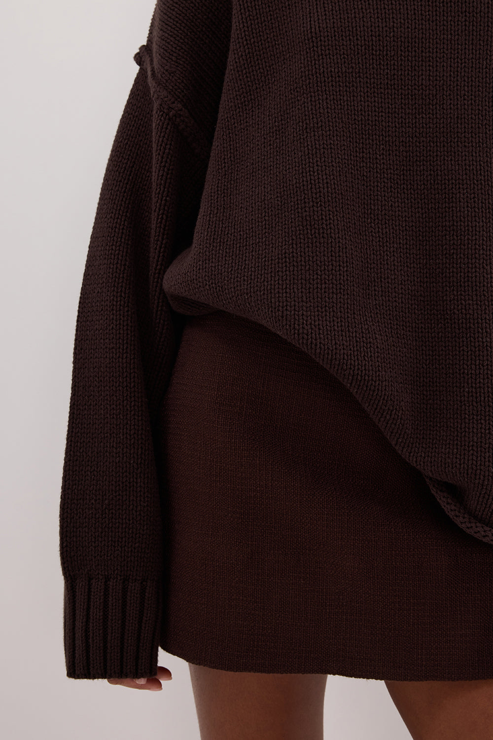 NIEVE CHOCOLATE MINI SKORT