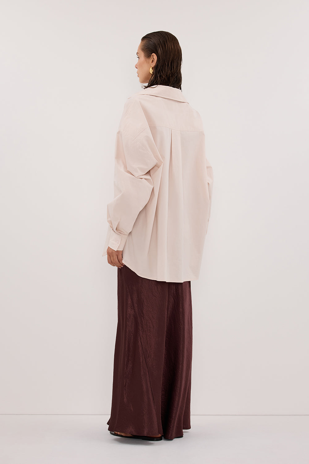 BREANNA WALNUT JACQUARD MAXI SKIRT