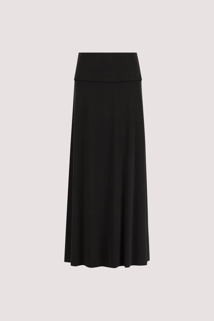 JULIE BLACK MODAL BLEND MAXI SKIRT