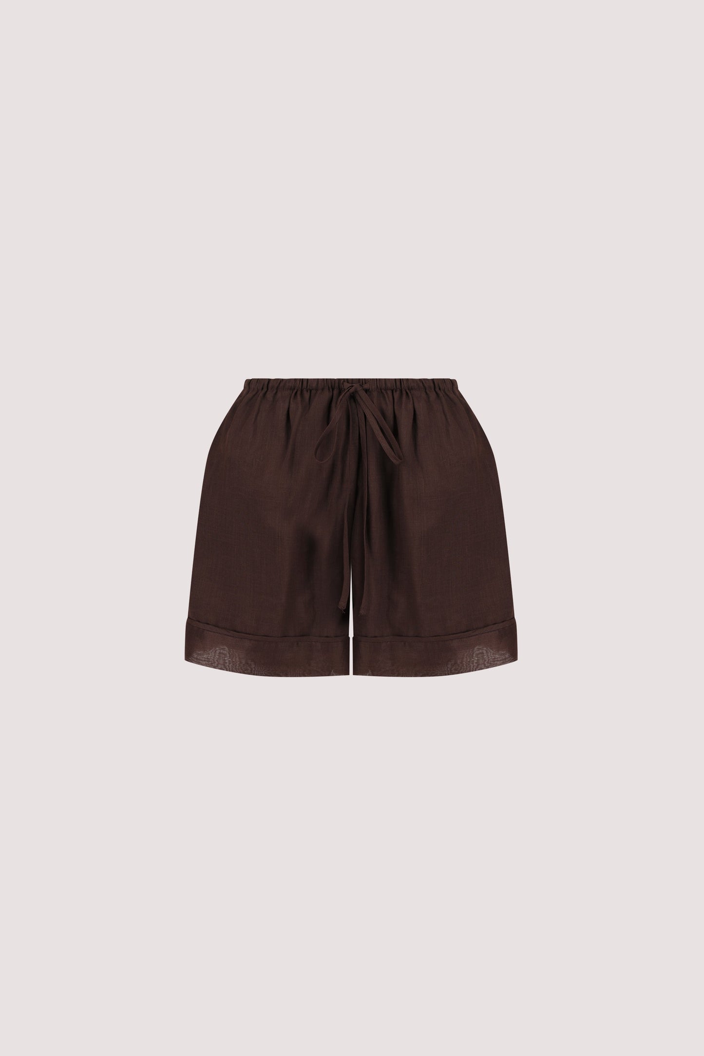KAI BURNT CHOC RAMIE SHORT