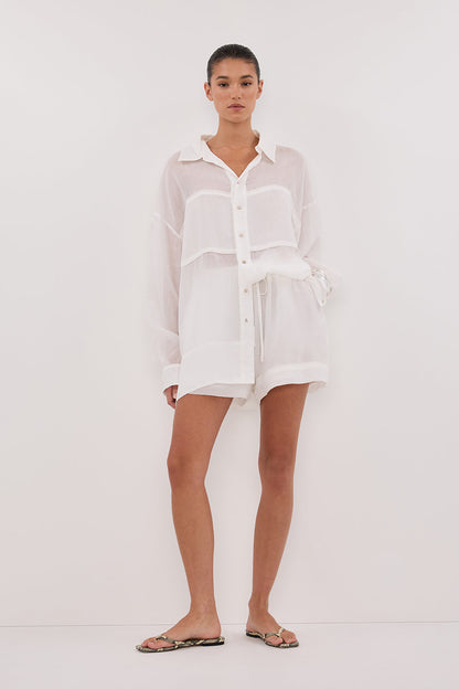KAI WHITE RAMIE SHORT