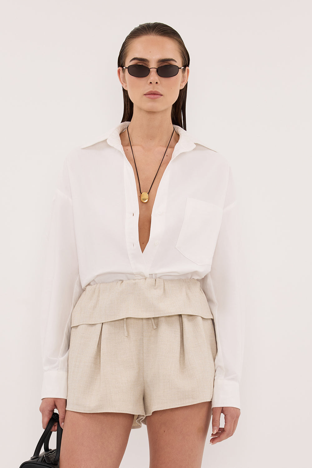 CYRUS NATURAL MARLE FISHERMAN SHORT