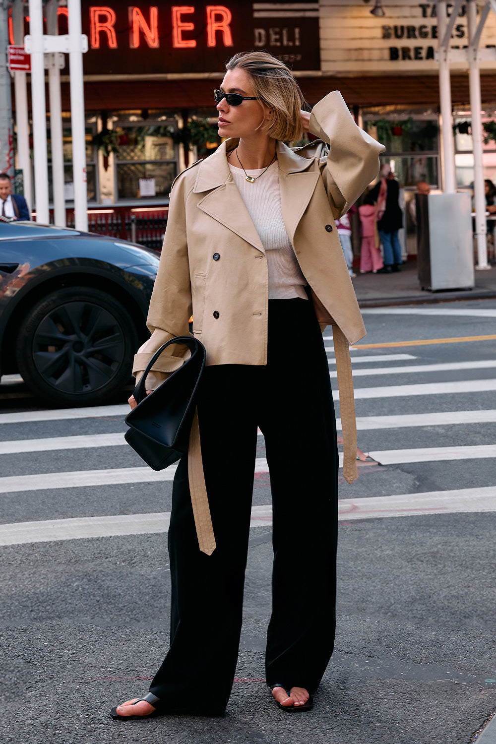 EDEN BLACK TAILORED PANT