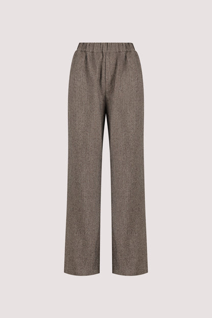 FRANKIE CHOC TWEED PANT