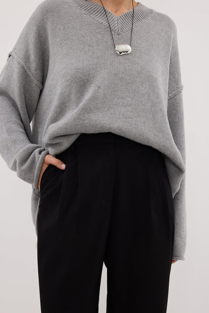 REMY BLACK TAILORED PANT