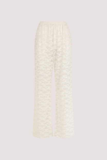 BELLE CREAM LACE PANT