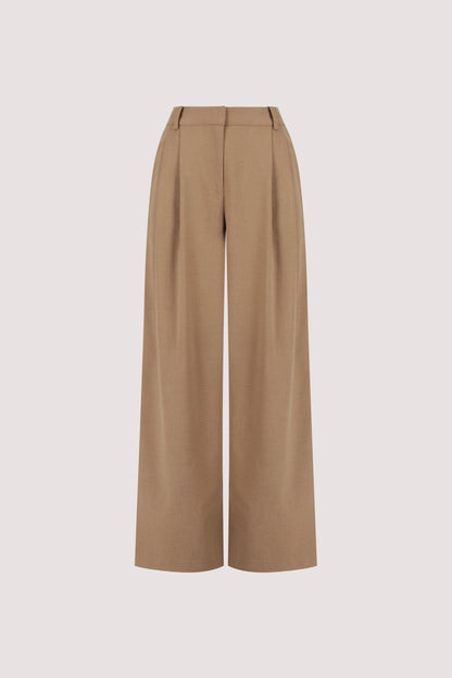 SORAYA TAN MARLE RELAXED TAILORED PANT