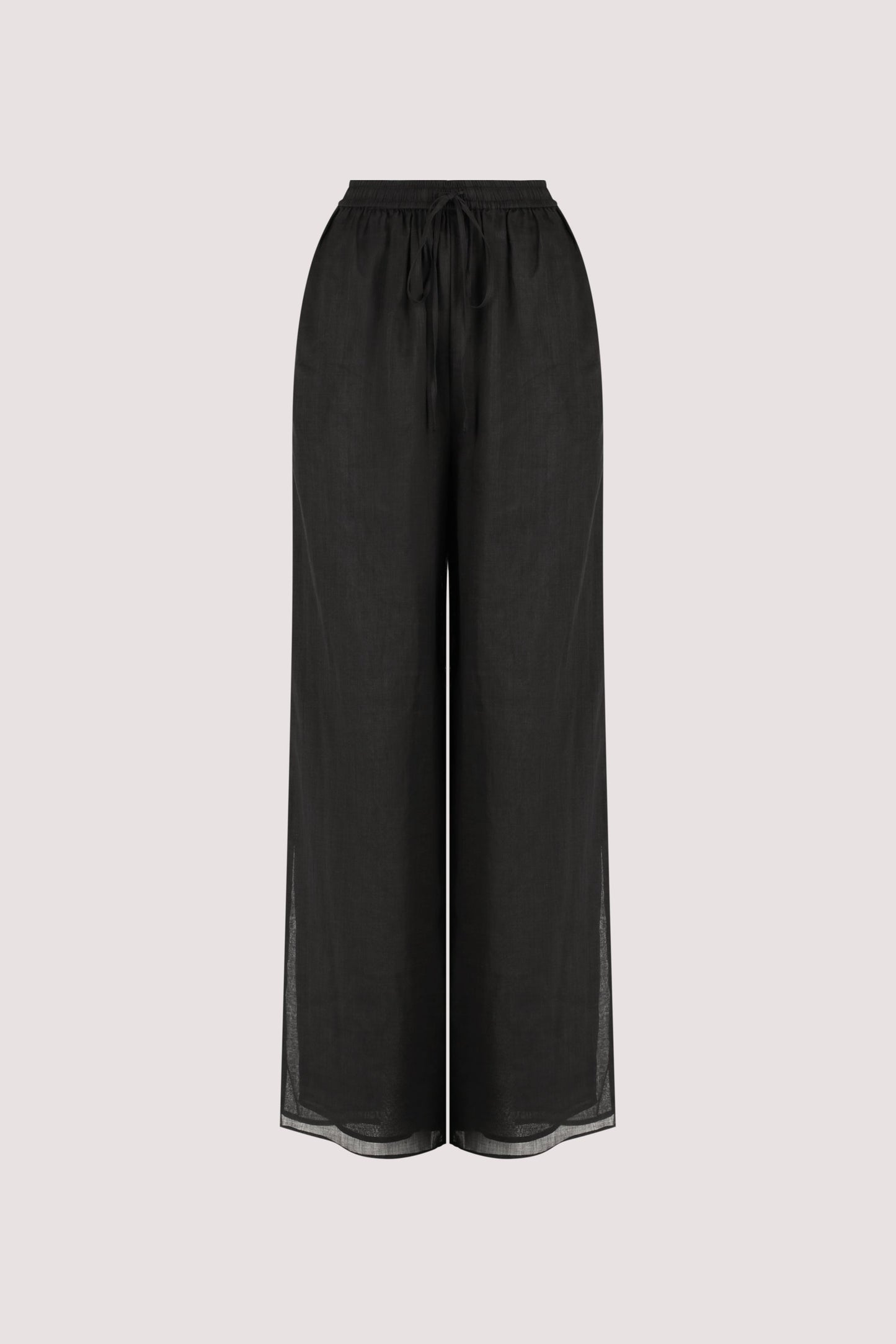 GINNY BLACK RAMIE PANT