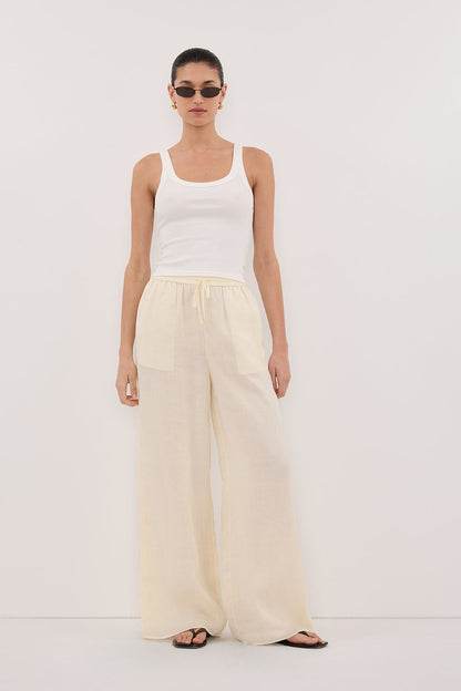 GINNY STRAW RAMIE PANT