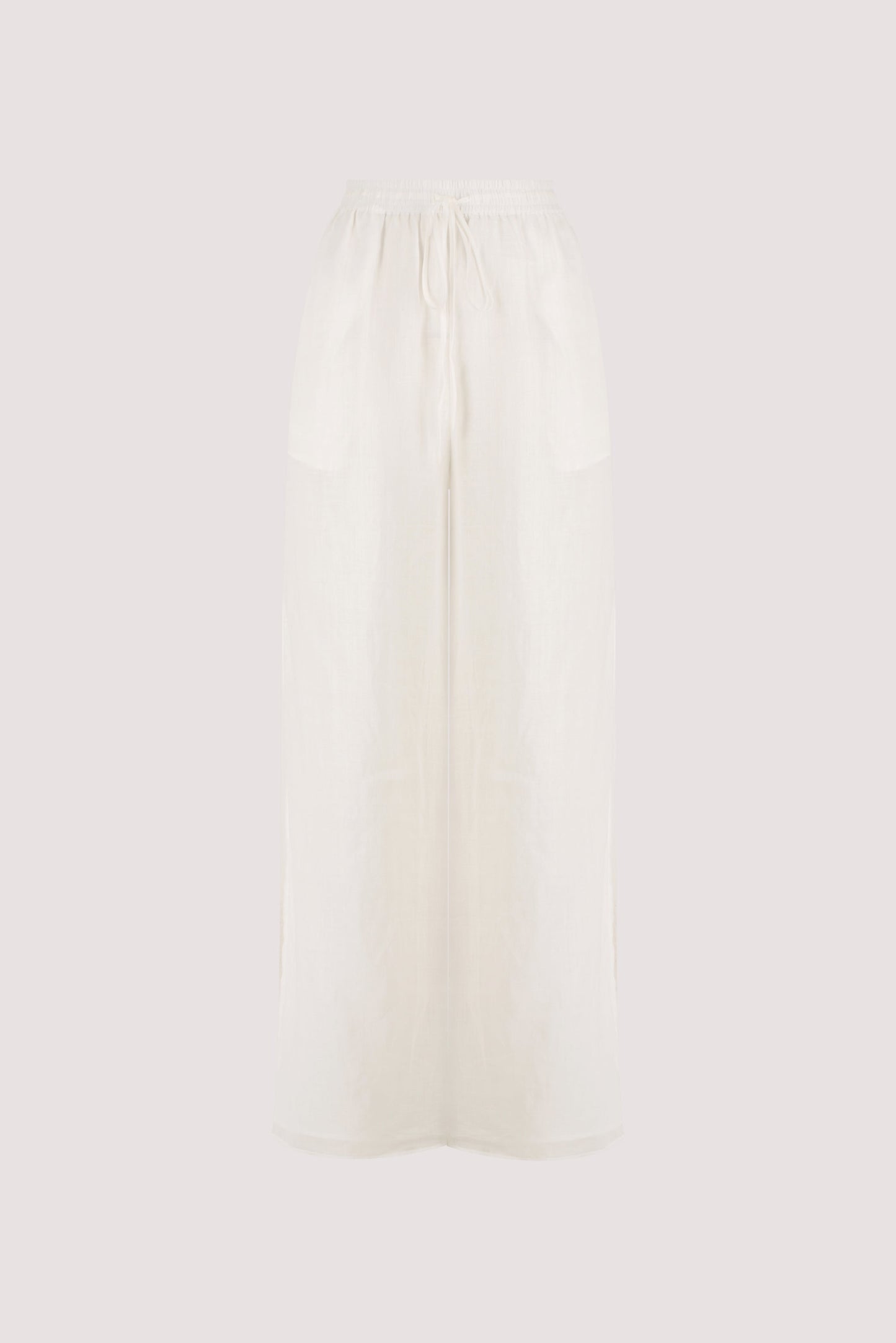 GINNY WHITE RAMIE PANT