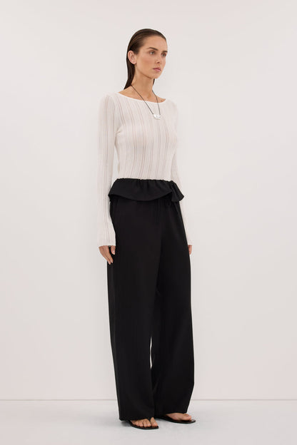 CYRUS BLACK FISHERMAN PANT