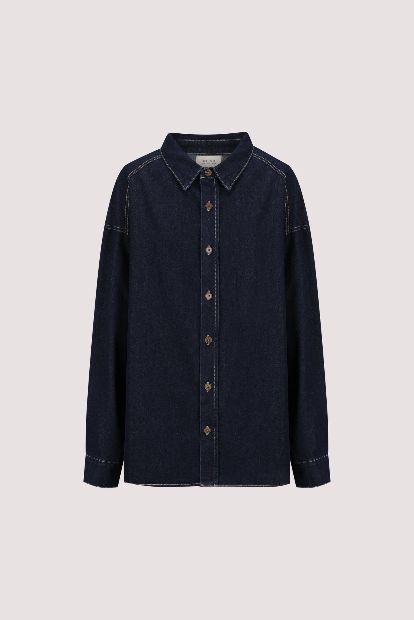 ASHTON INDIGO OVERSIZED DENIM SHIRT