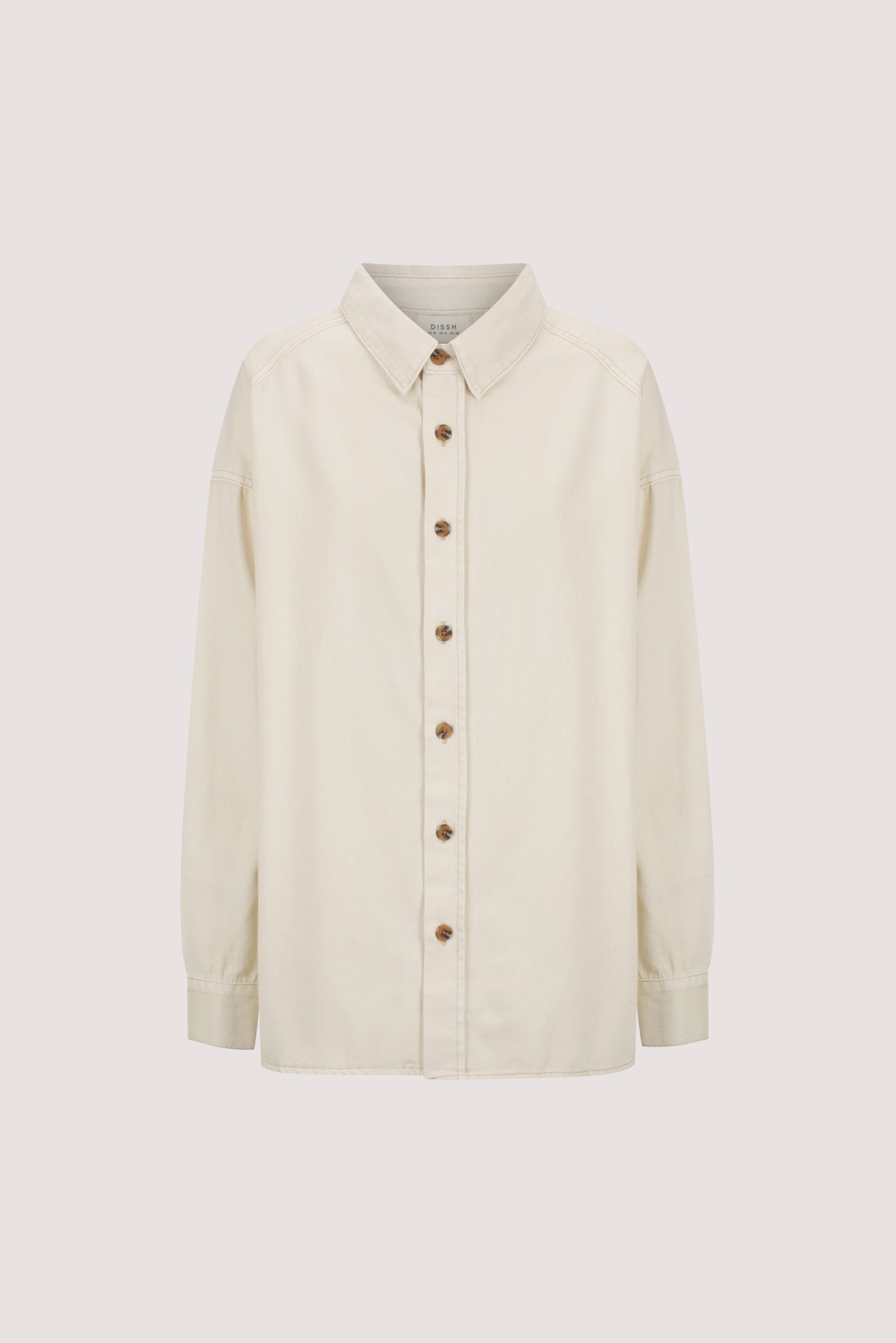 ASHTON NATURAL OVERSIZED DENIM SHIRT