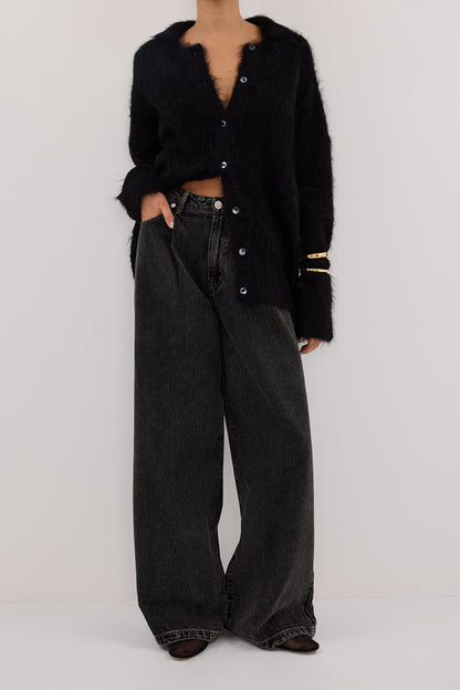 STERLING WASHED BLACK DENIM JEAN