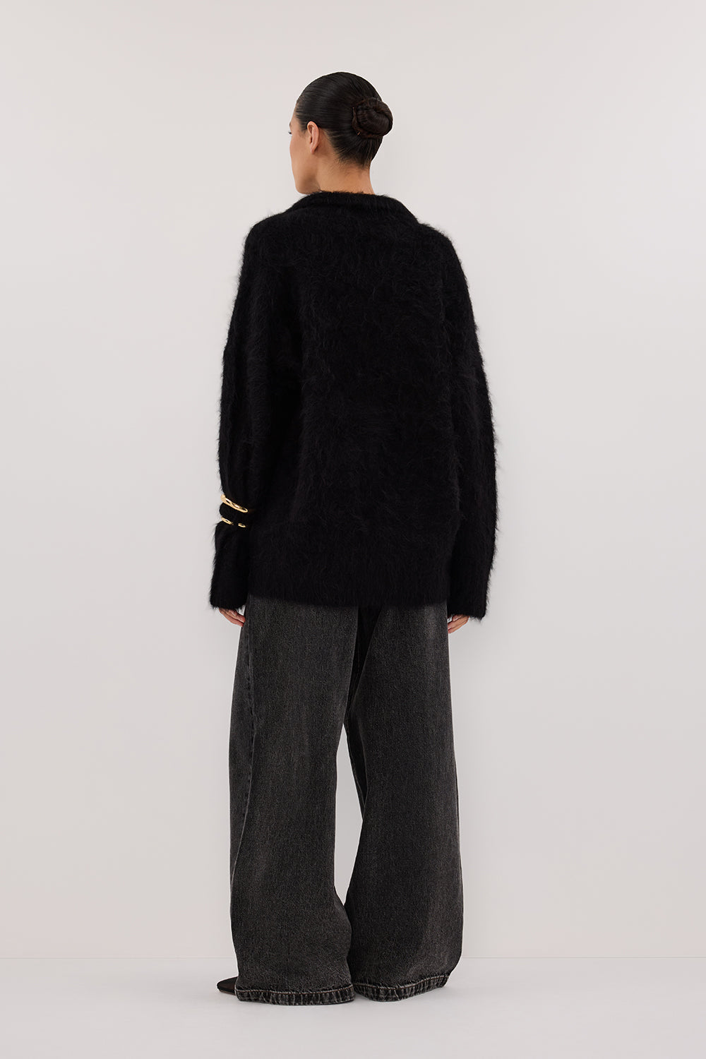 STERLING WASHED BLACK DENIM JEAN