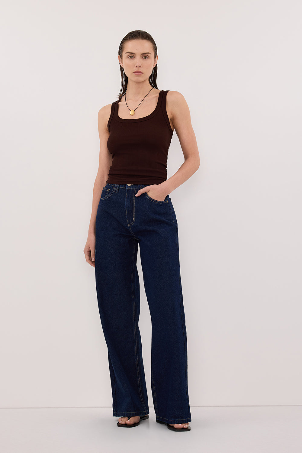 REAGAN 2.0 INDIGO TALL SLOUCHY JEAN