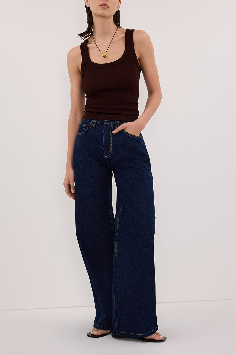 REAGAN 2.0 INDIGO TALL SLOUCHY JEAN