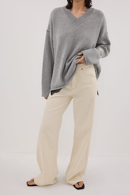 REAGAN 2.0 NATURAL TALL SLOUCHY JEAN