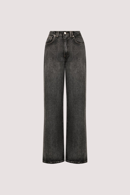 REAGAN 2.0 WASHED BLACK TALL SLOUCHY JEAN