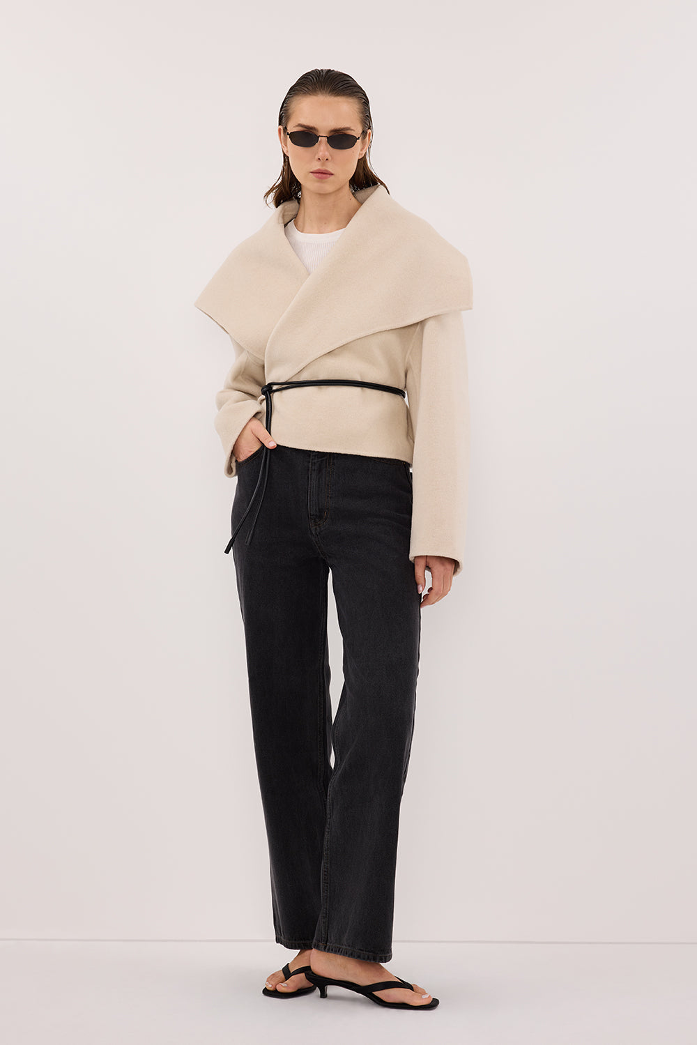 WESTIN BLACK RINSE STRAIGHT JEAN