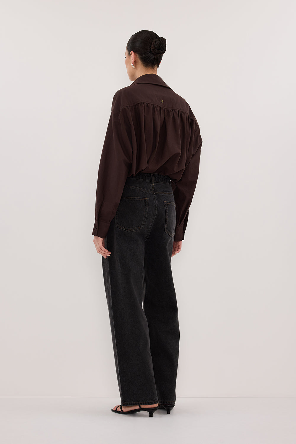 WESTIN BLACK RINSE STRAIGHT JEAN