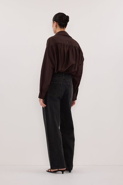 WESTIN BLACK RINSE STRAIGHT JEAN