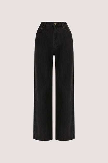 WESTIN BLACK RINSE STRAIGHT JEAN