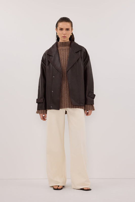 REAGAN 2.0 CREAM SLOUCHY JEAN