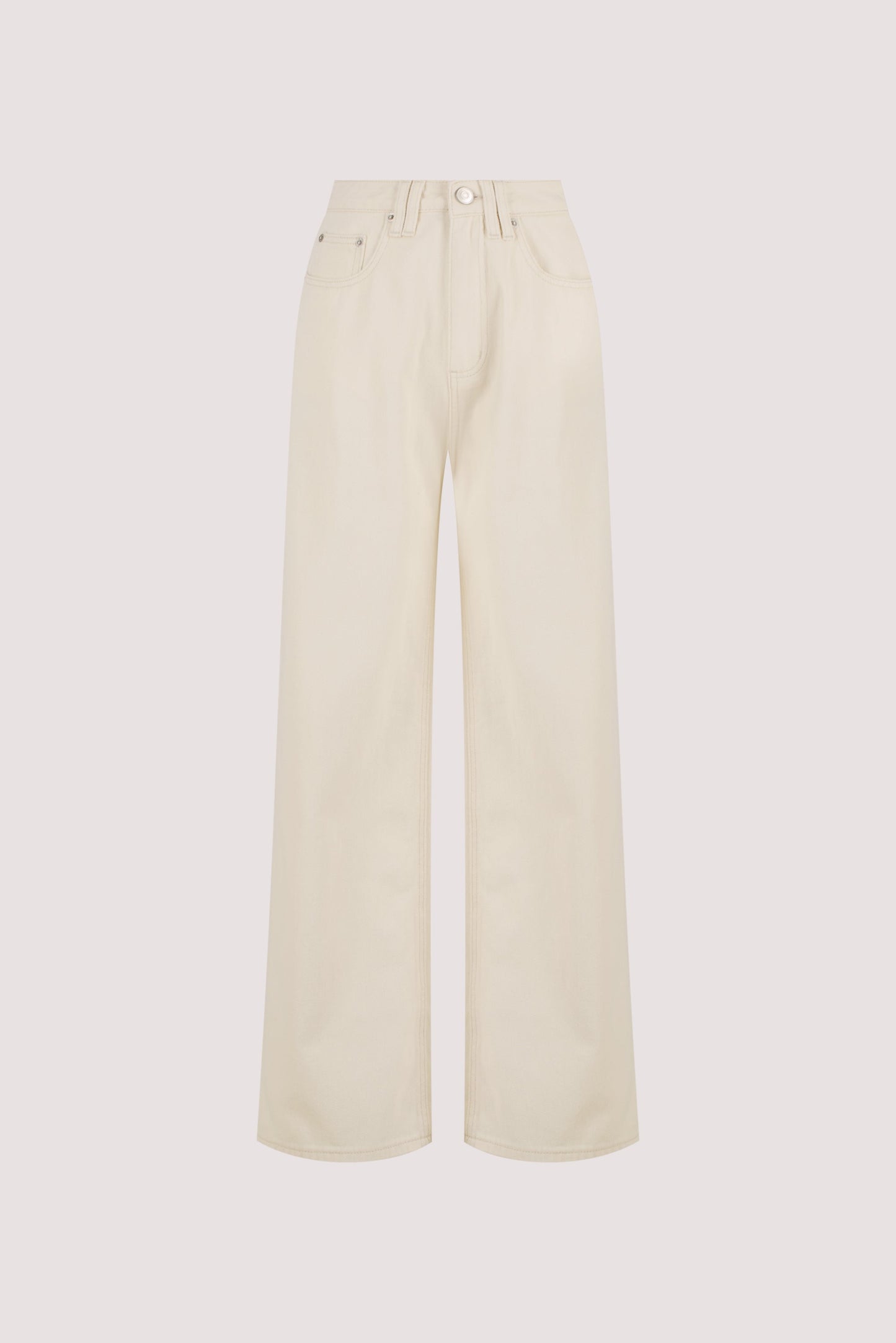 REAGAN 2.0 CREAM SLOUCHY JEAN