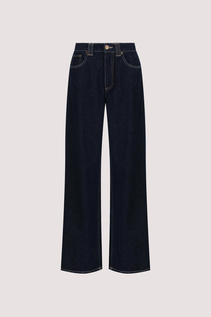 REAGAN 2.0 INDIGO SLOUCHY JEAN