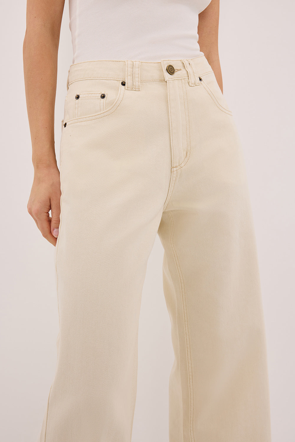 REAGAN 2.0 NATURAL SLOUCHY JEAN