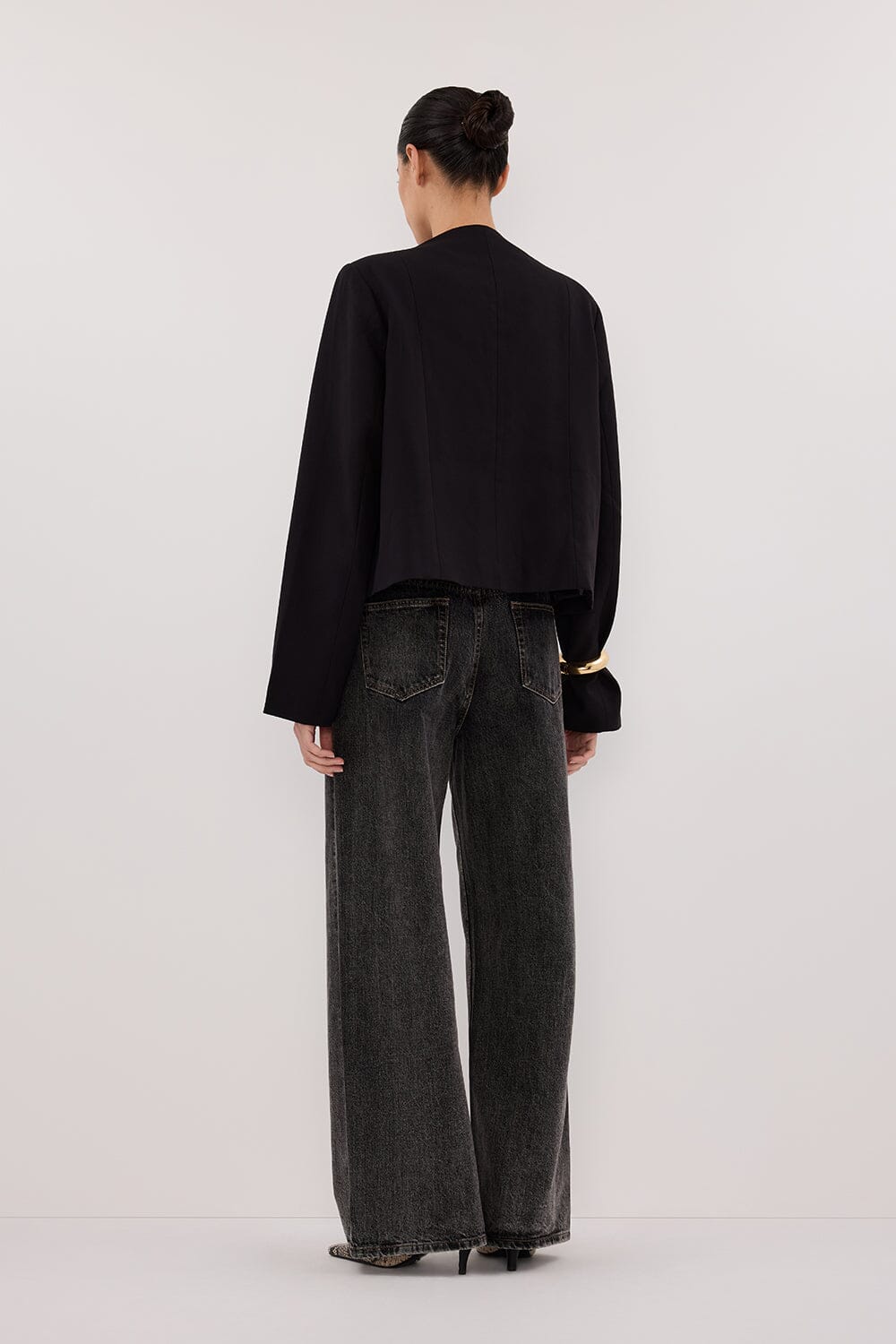 REAGAN 2.0 WASHED BLACK SLOUCHY JEAN