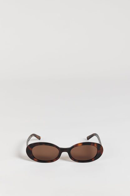 ELISA JOHNSON LYRIC LEIGH IN BROWN TORTOISE SUNGLASSES