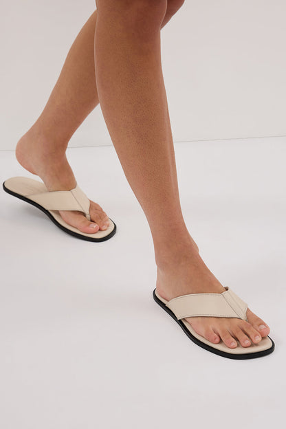DOF STUDIOS NADIA CREAM SANDAL