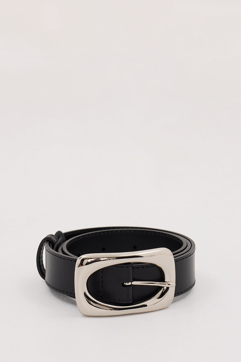 DOF STUDIOS THEA BLACK SILVER BELT