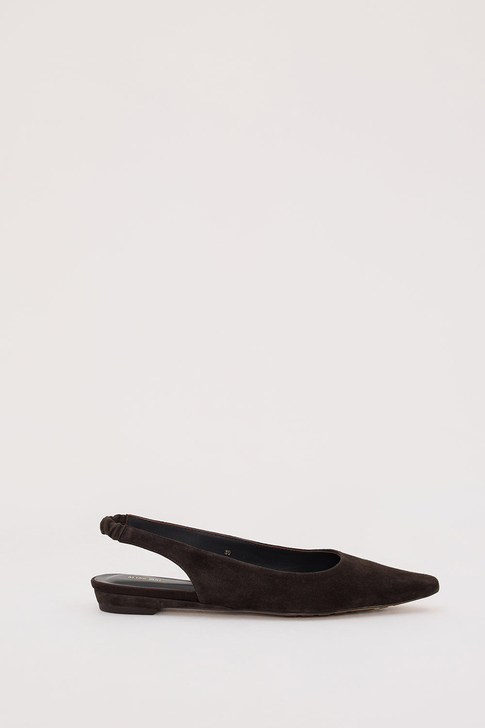 ALIAS MAE HAZEL CHOC SUEDE SLINGBACK FLAT