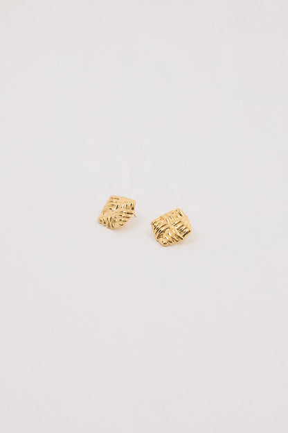 HEAVEN MAYHEM GOLD WIND EARRING