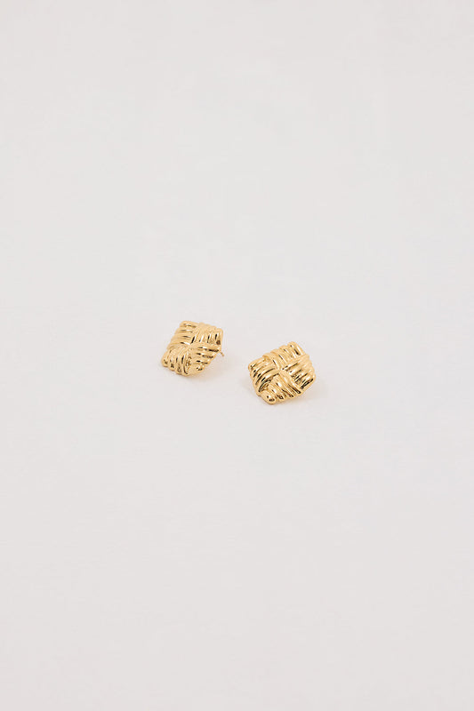 HEAVEN MAYHEM GOLD WIND EARRING