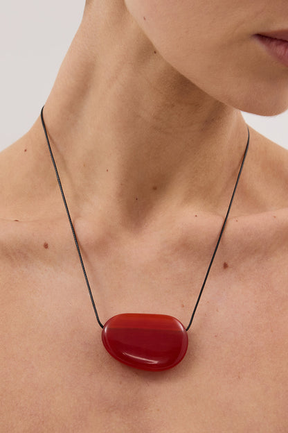 HEAVEN MAYHEM JULIA RED NECKLACE