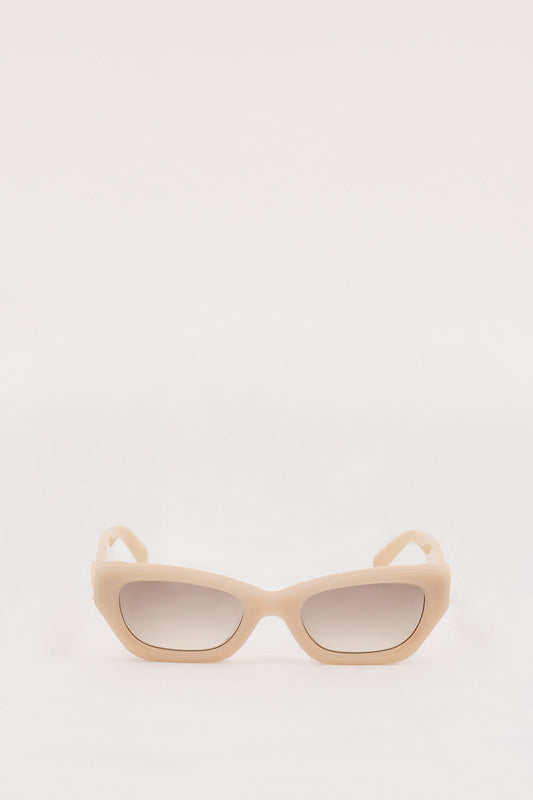 LUV LOU THE SUTTON NUDE HAZE SUNGLASSES