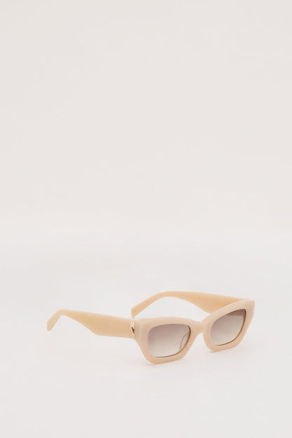 LUV LOU THE SUTTON NUDE HAZE SUNGLASSES