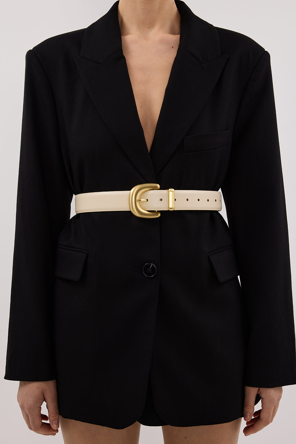 SANCIA THE MYRNA ECRU BELT