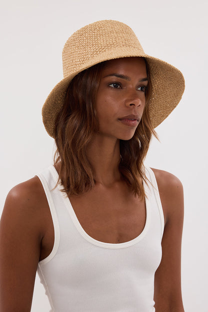 LACK OF COLOR REEF PINEAPPLE BUCKET HAT
