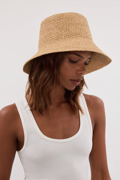 LACK OF COLOR REEF PINEAPPLE BUCKET HAT