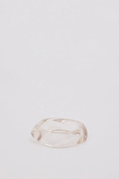 NOAH THE LABEL CLEAR RESIN BANGLE