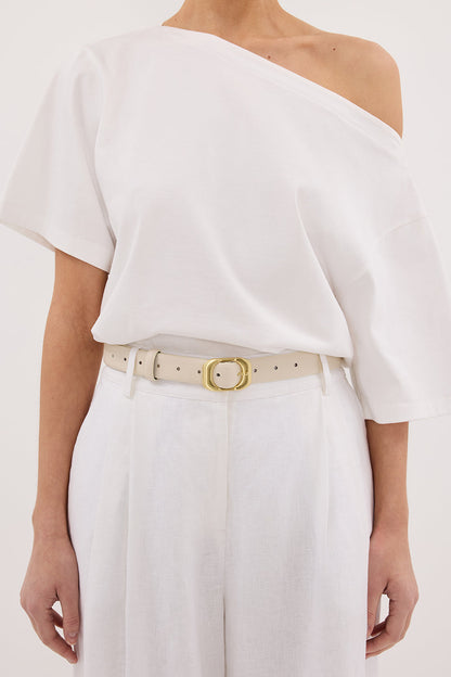 SANCIA THE KYLO ECRU BELT
