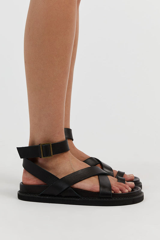THE BALI TAILOR LENI BLACK SANDAL