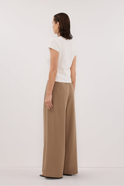 LEO OFF WHITE KNIT TOP