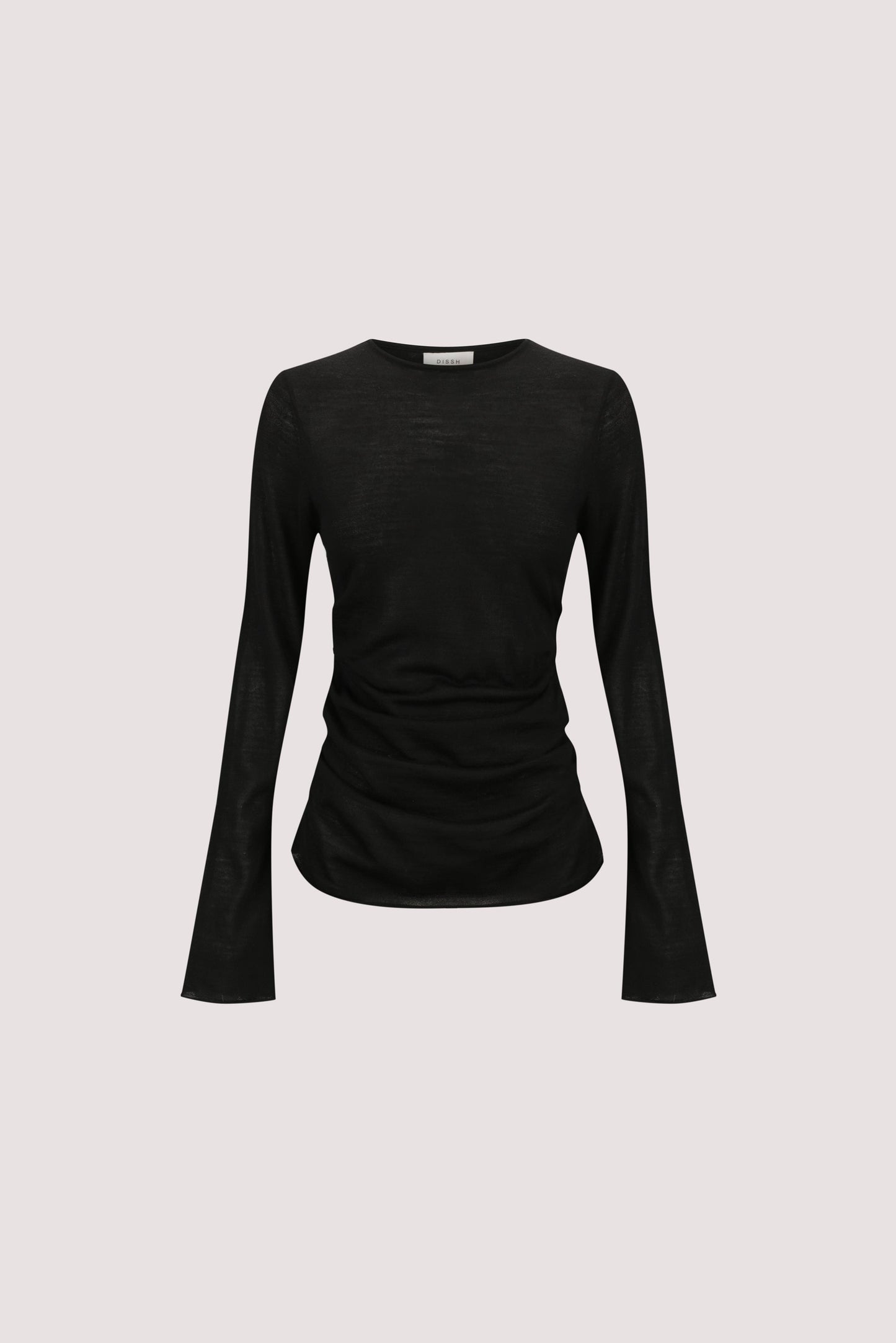 NICO BLACK MERINO KNIT TOP