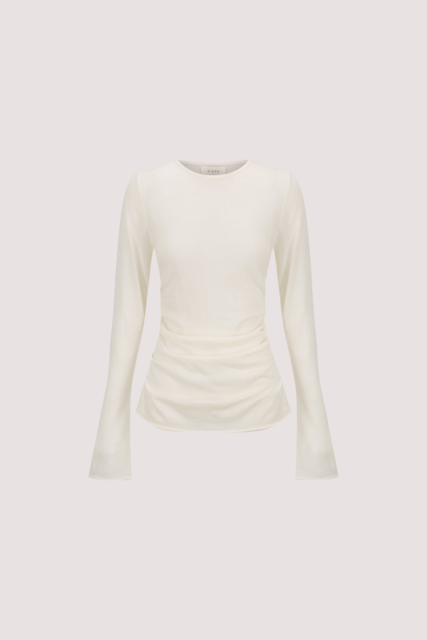 NICO OFF WHITE MERINO KNIT TOP